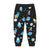 Baby Boy Planet Print Pattern Comfortable Cotton Trousers