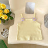 Baby Girl Sling Vest Combo Princess White Skirt Sets