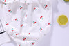 Baby Girl Floral Print Ruffle Design Sling Onesies In Summer