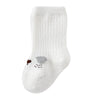 Baby Cartoon Pattern Coral Fleece Comfy Mid-Tube Socks
