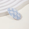 Baby Corn Kernel Fabric Printed Hair Clip for Gentle Side Clipping