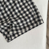 Baby Girl Plaid Pattern Sleeveless Strap Rompers In Spring