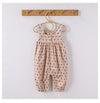 Arrival Spring Girls Long Sleeves Solid Color Top Shirt and Sleeveless Polka Dots Pattern Overalls Clothing Set