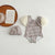 Baby Girl Plaid Pattern Mesh Sleeves Patchwork Swimwear With Hats
