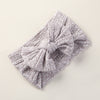 Baby Floral Print Soft Big Bow Headband