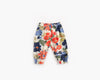 Baby Girl Floral Print Pattern Wide Leg Pants In Spring & Summer