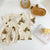 Baby Girl Bear Print Pattern Round Collar Shirt Top Combo Short Pants Sets In Summer Outfit Wearing