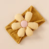 Baby 3D Cotton Filled Flower Patched Design Headbands