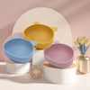 Baby Cartoon Panda Shape Complementary Food Training Silicone Bowl