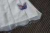 Baby Girl Dimensional Butterfly Embroidery Lace Patchwork Sleeveless Dress