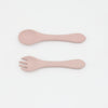 Baby Food Grade Complementary Food Training Silicone Spoon Fork Sets