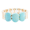 Pueblo Blue Magnesite Slim Stretch Bracelet