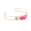 Red Onyx Open Cuff Bracelet