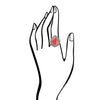 Red Siren Howlite Sterling Ring