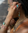 Revival Orange Sponge Coral Bracelet