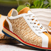 Calfskin Hand Weave Sneaker Brown