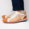 Calfskin Hand Weave Sneaker Brown