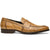 Crocodile Penny Loafer, Taupe
