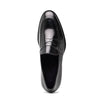 Hand Burnished Calfskin Penny Loafer Black