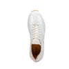WHITE ROXI Suede & Calfskin Sneaker, White