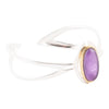 Shine Bright Amethyst Cuff Bracelet