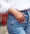 Shine Bright Amethyst Cuff Bracelet