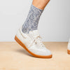 Signature Leather Sneakers, White