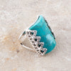 Sluice Genuine turquoise Ring