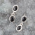 Sterling Silver Black Onyx Drop Earrings