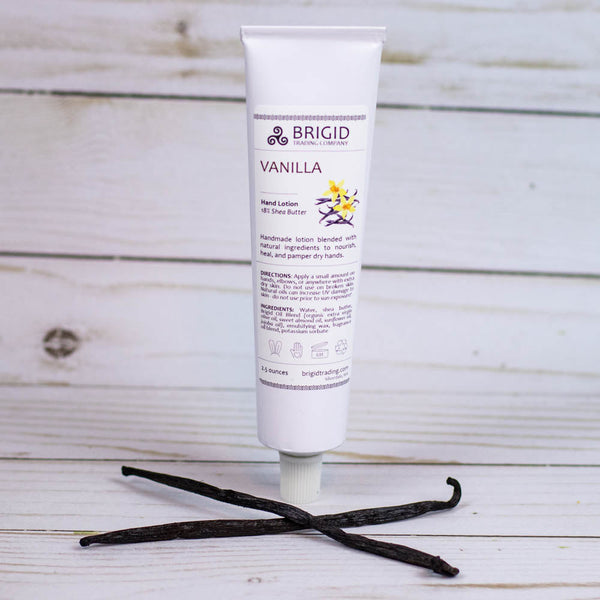 Vanilla Natural Hand Lotion - French, Tahitian, and Madagascar Vanillas