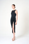 Midi Dress in Black