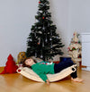 XL Wooden Balance Board for Toddlers Montessori Balance Toy with Pillow