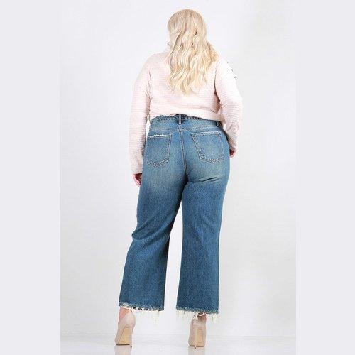 Distressed Dad Jeans - Cocoa Yacht Club