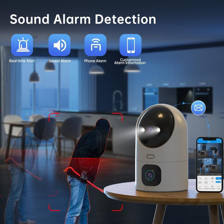 5G/2.4G Dual Lens Security Camera - Cocoa Yacht Club