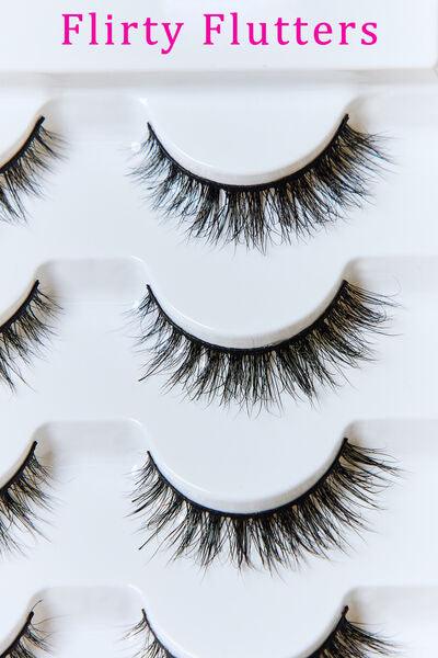 SO PINK BEAUTY Mink Eyelashes 5 Pairs - Cocoa Yacht Club