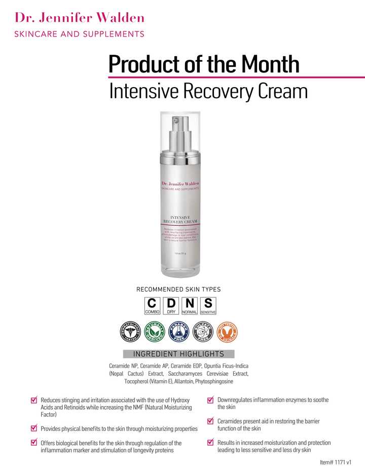 INTENSIVE RECOVERY CREAM Cocoa Yacht Club