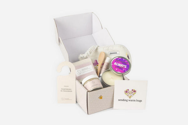 Natural bath and body gift set, Thank you gift box Cocoa Yacht Club