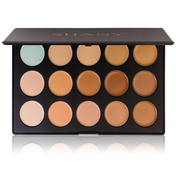 Professional Cream Foundation and Camouflage Concealer - 15 Color Palette Cocoa Yacht Club