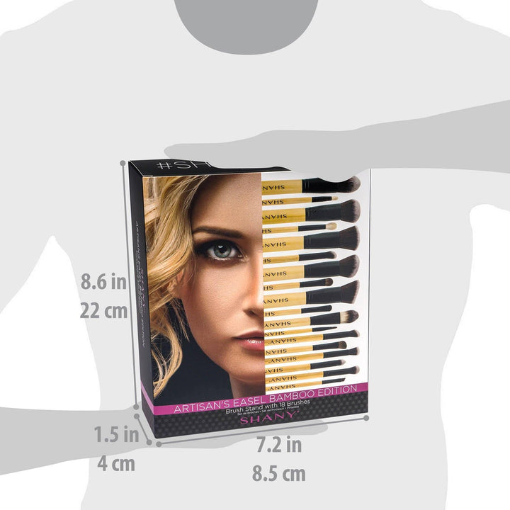 SHANY Artisan’s Easel Brush Set Cocoa Yacht Club