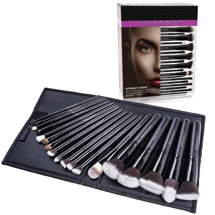 SHANY Artisan’s Easel Brush Set Cocoa Yacht Club