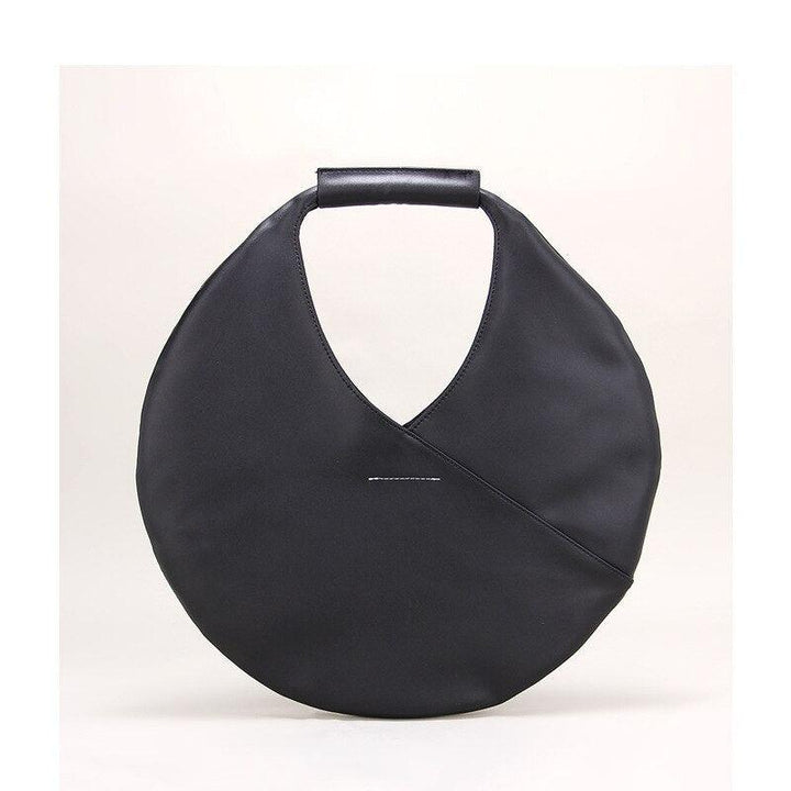 Simple Round Chic Handbag Cocoa Yacht Club