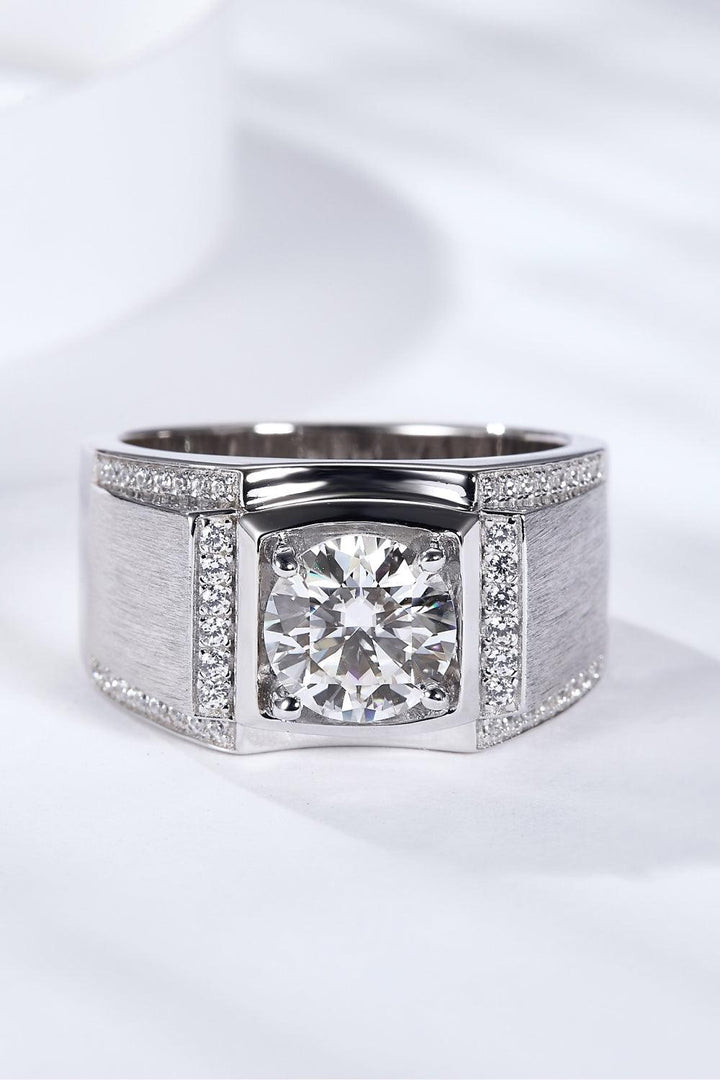 So Charmed 1 Carat Moissanite Ring Cocoa Yacht Club