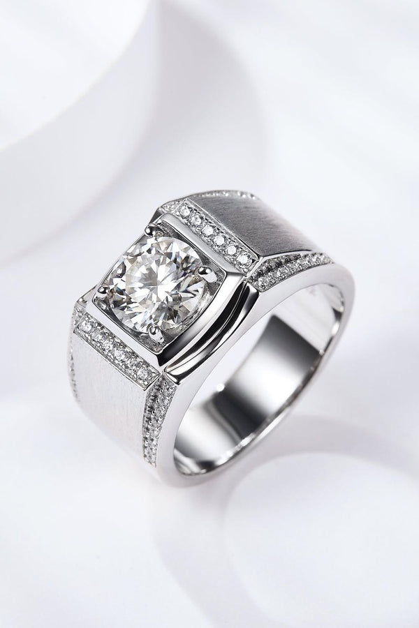 So Charmed 1 Carat Moissanite Ring Cocoa Yacht Club