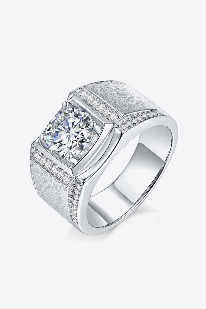 So Charmed 1 Carat Moissanite Ring Cocoa Yacht Club