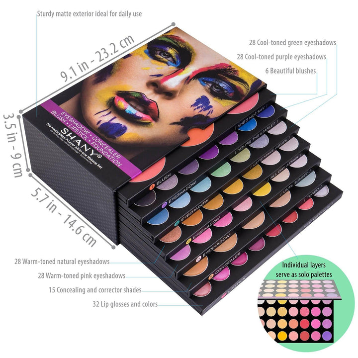 The Masterpiece 7 Layers All In One Makeup Set - "Original" Cocoa Yacht Club