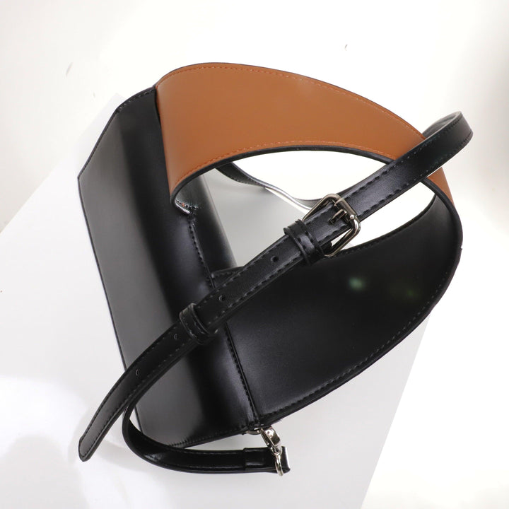 Twisted Contrast Tote Cocoa Yacht Club
