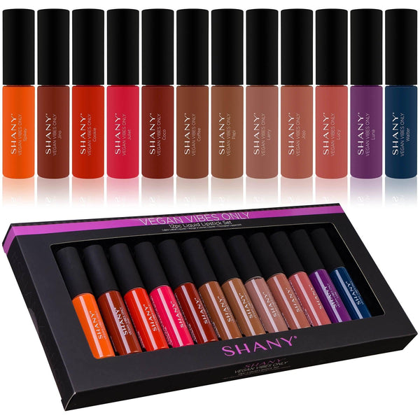 Vegan Vibes Only Matte Liquid Lipstick Set - 12pc Cocoa Yacht Club